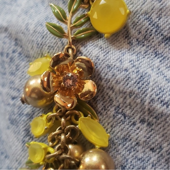 J Crew Lemon Tree Charm Bracelet - Picture 7 of 8
